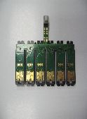 Set čipov za Epson PX730 serija V6.2 za T0801 - T0806 z reset gumbom, chips with reset button,t0801,t0802,t0803